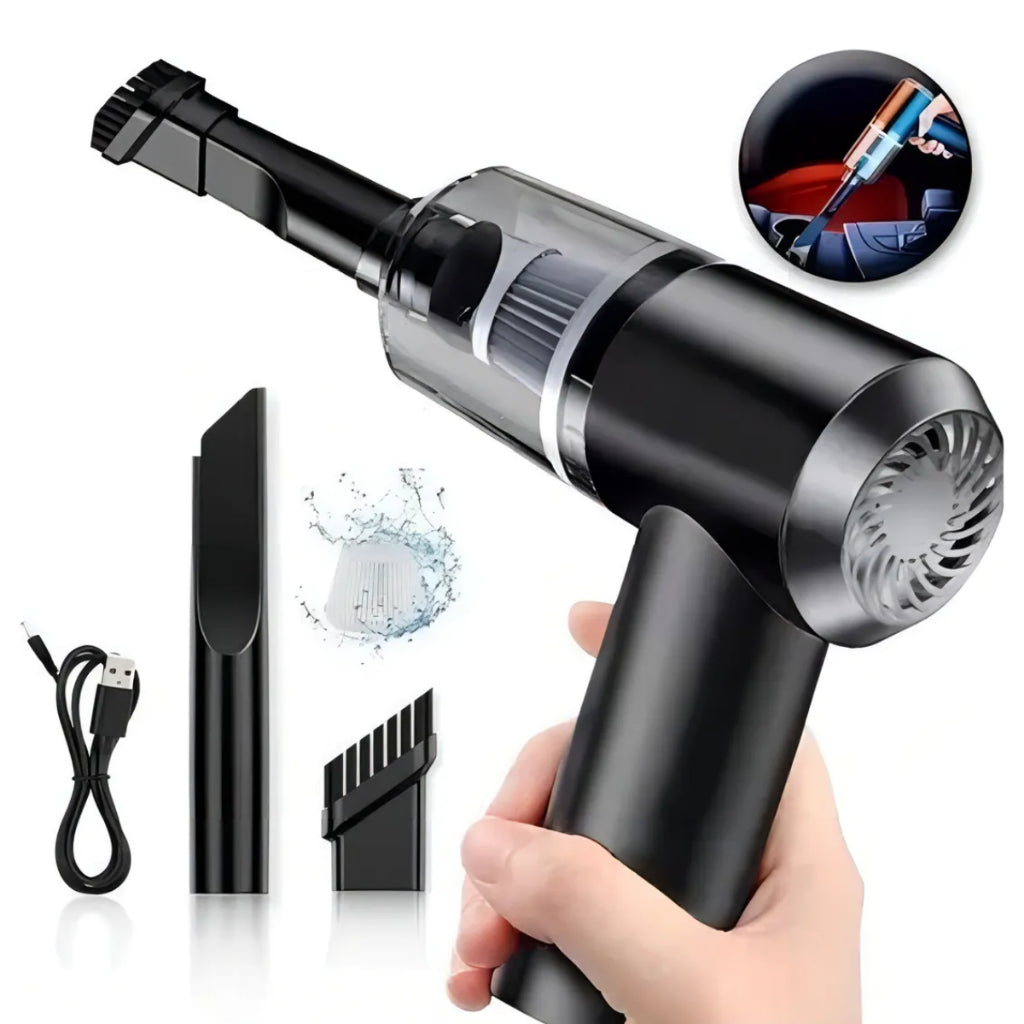 Mini Aspirador de Pó Portátil Recarregável