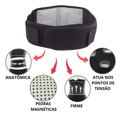 Cinta lombar Self-Heating Magnet Care