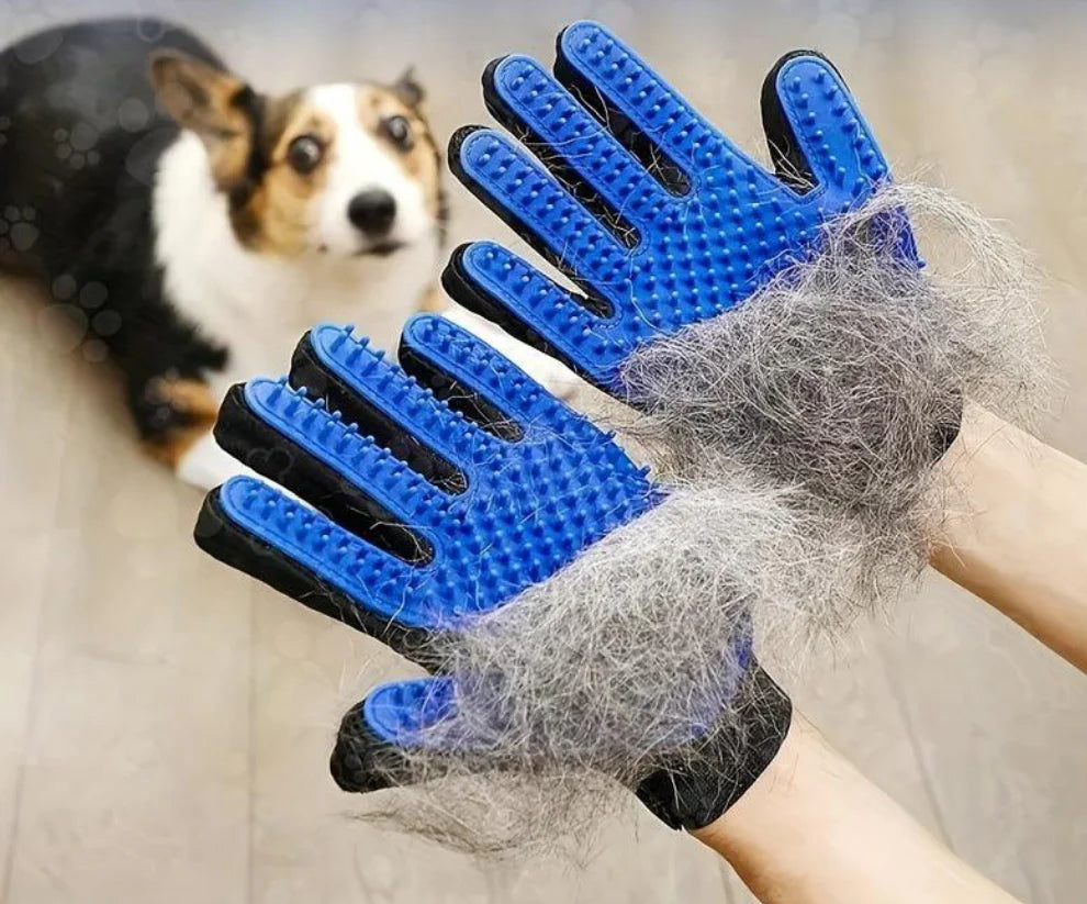 Luva Escova Nano Magnética Removedora de Pelos