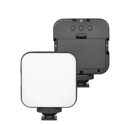 Mini Ring Light USB Recarregável para Celular e Notebook