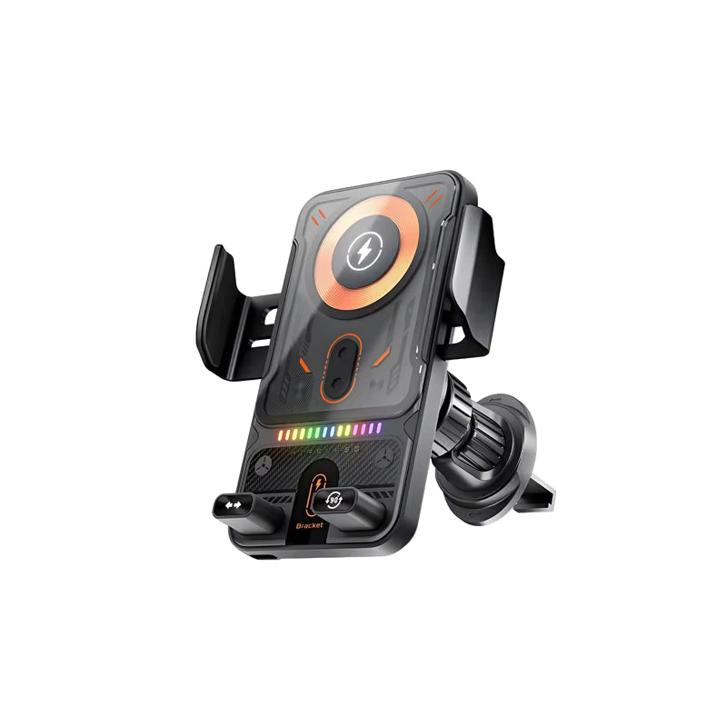 Suporte de Celular Automotivo Wireless Charger F18