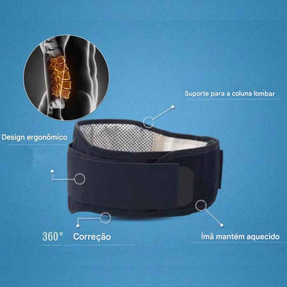 Cinta lombar Self-Heating Magnet Care