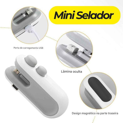 Mini Selador De Embalagem e Sacos